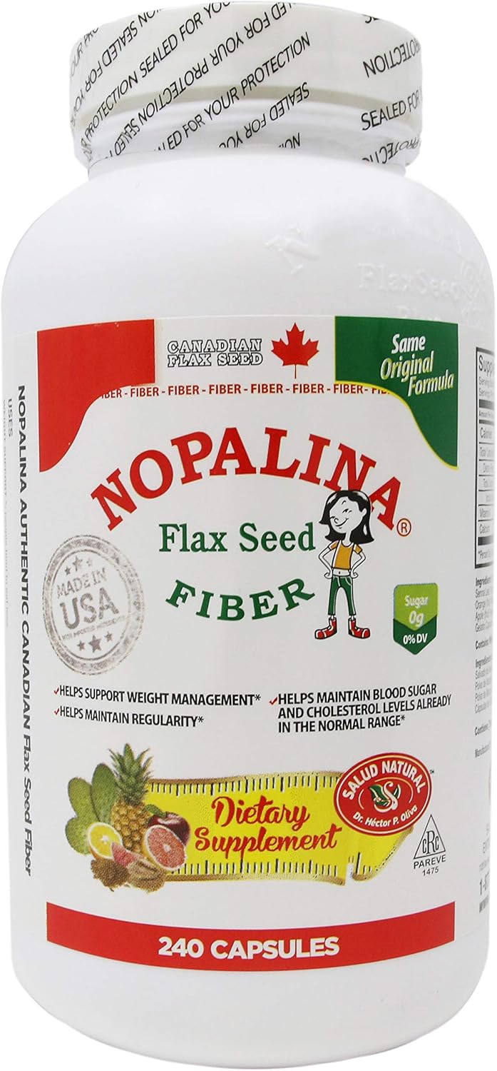 Buy Nopalina Formula 240 Capsule omega 369, flax seed Online at