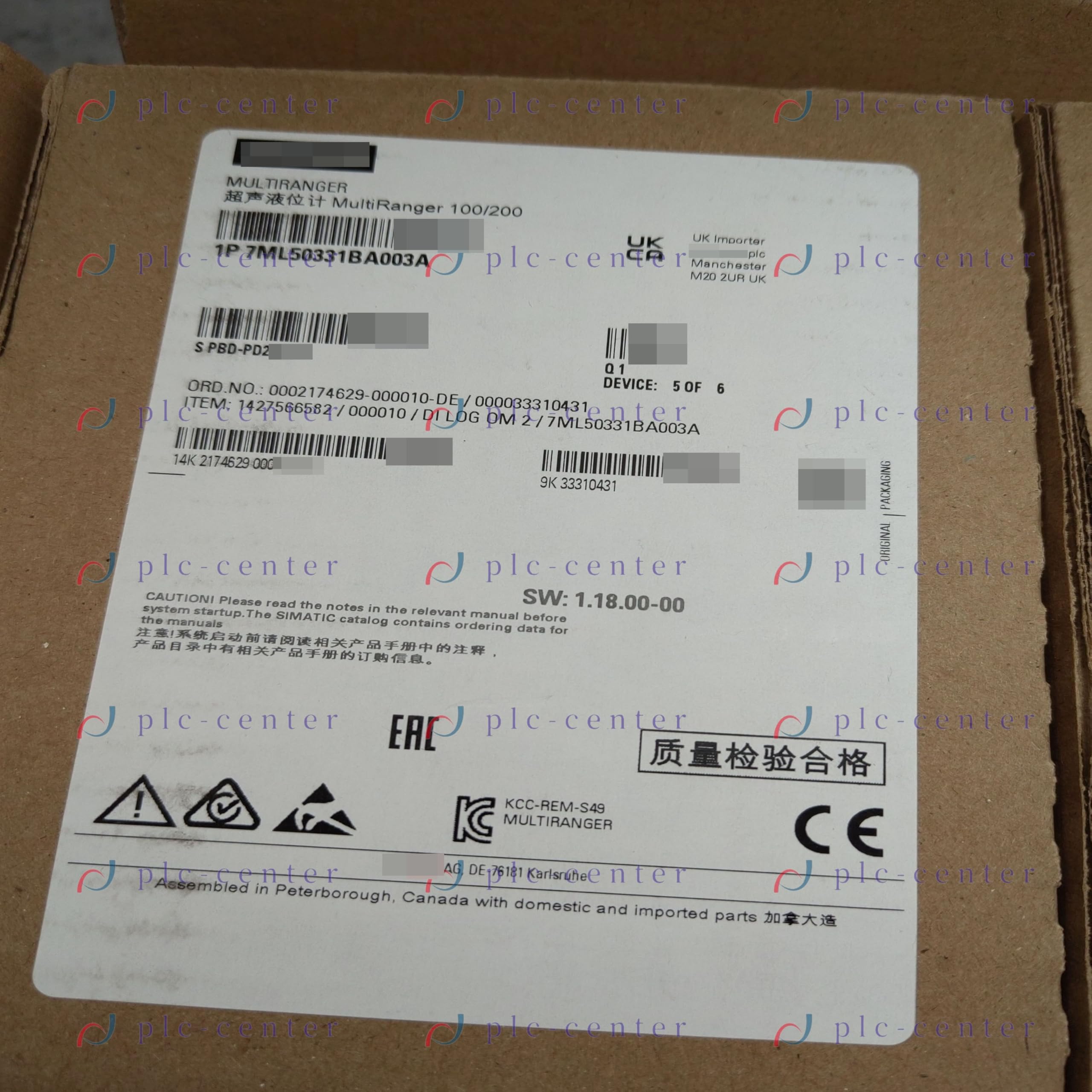 1PCS Unopened New in Box 7ML5033-1BA00-3A 7ML5 033-1BA00-3A