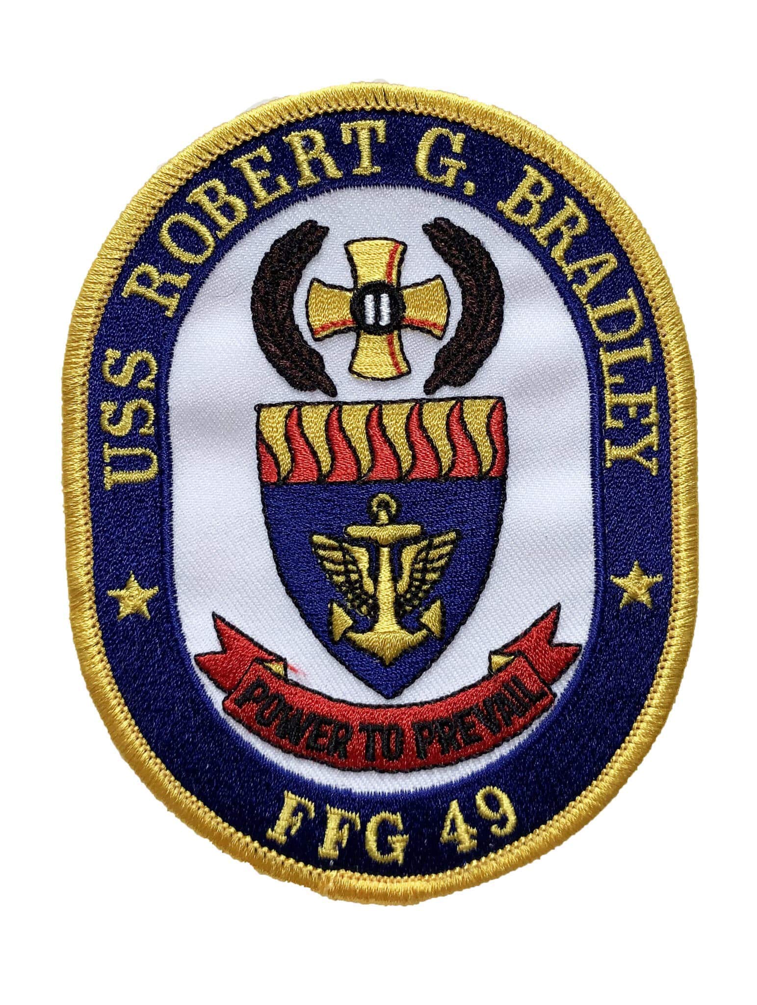 Squadron Nostalgia LLC USS Robert G. Bradley FFG-49 Patch – Sew On
