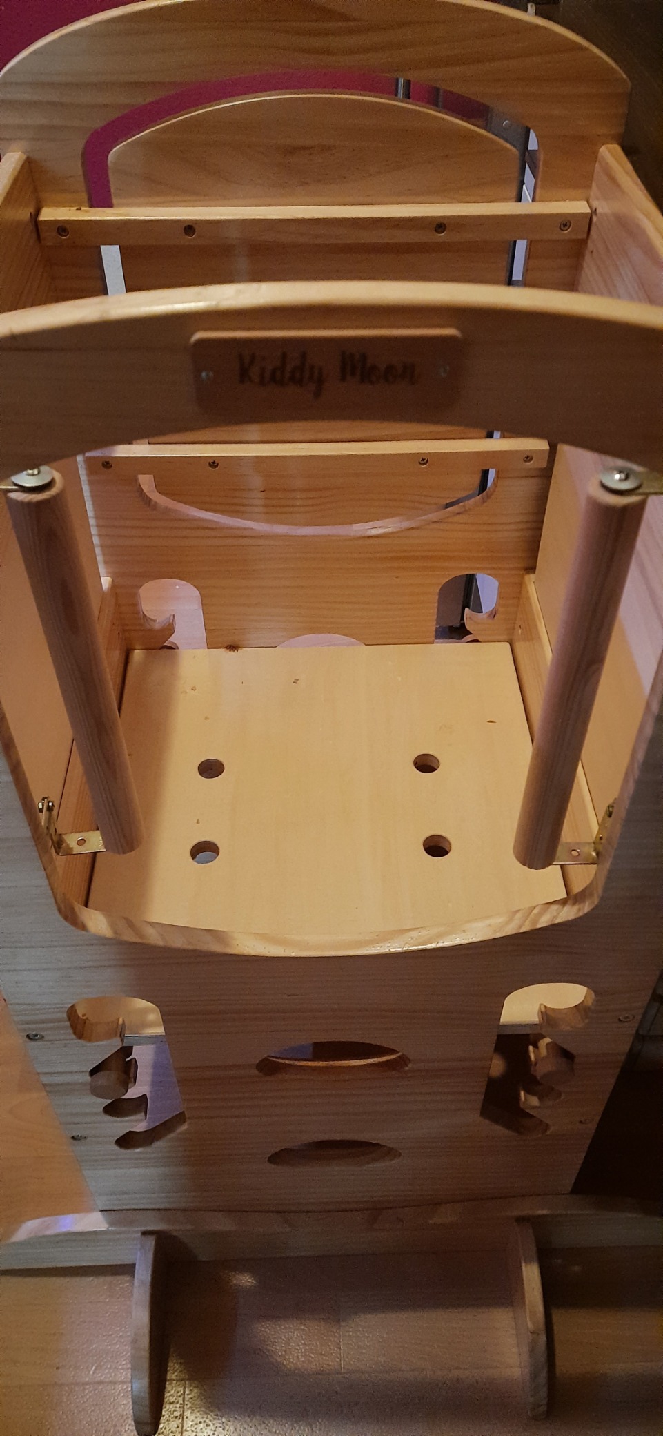 KiddyMoon Lernturm Für Kinder Baby Lernstuhl Montessori Küchenhelfer ST