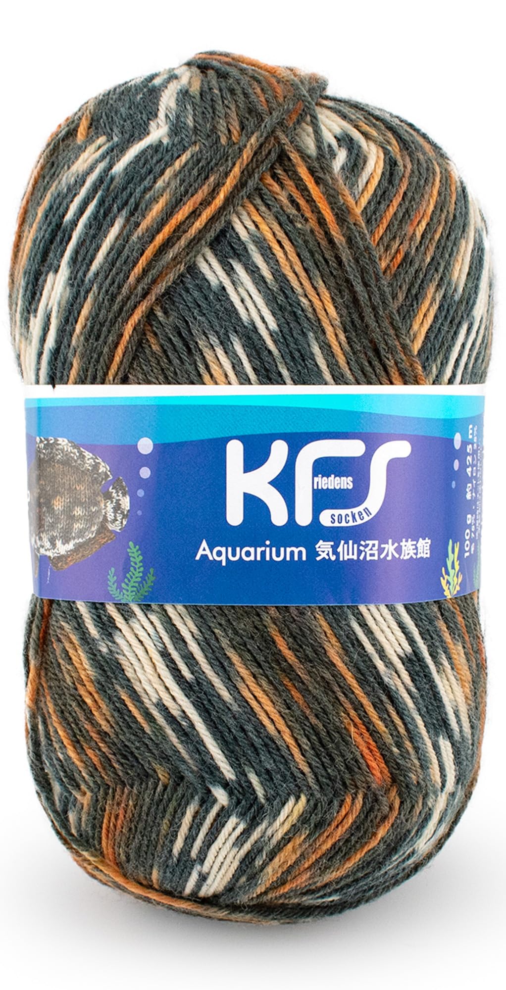 Amazon | 毛糸 Opal オパール 気仙沼水族館 4ply ウール混 KFS255