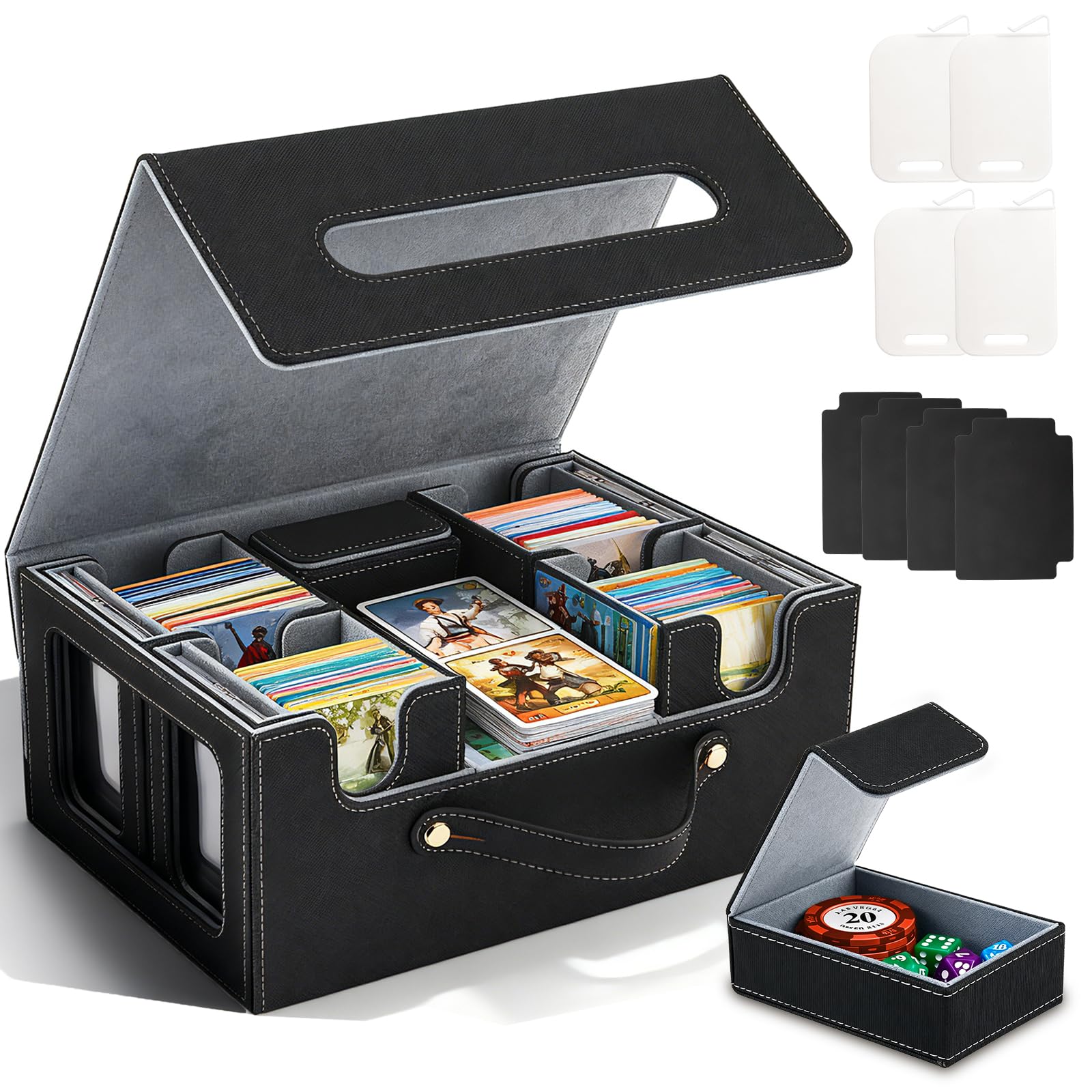 Boîte De Rangement Pour Cartes,Pour Cartes Mtg/Ptcg/Yugioh/Tcg