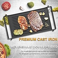 Vista 8 de WB31X24998 - Repuesto de plancha reversible para piezas de estufa GE, placa de plancha de hierro fundido WB31X24738 JXGRILL1 GE Gas Range Partes