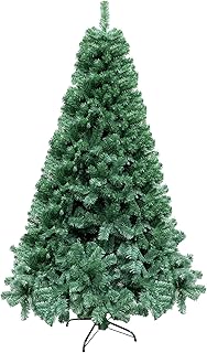 Shatchi Sapin de Noël Artificiel avec Support en métal Vert 1,2 m