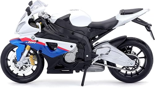 Miniatura 7 de Maisto Motocicleta BMW S1000Rr 112 blancorojoazul multi