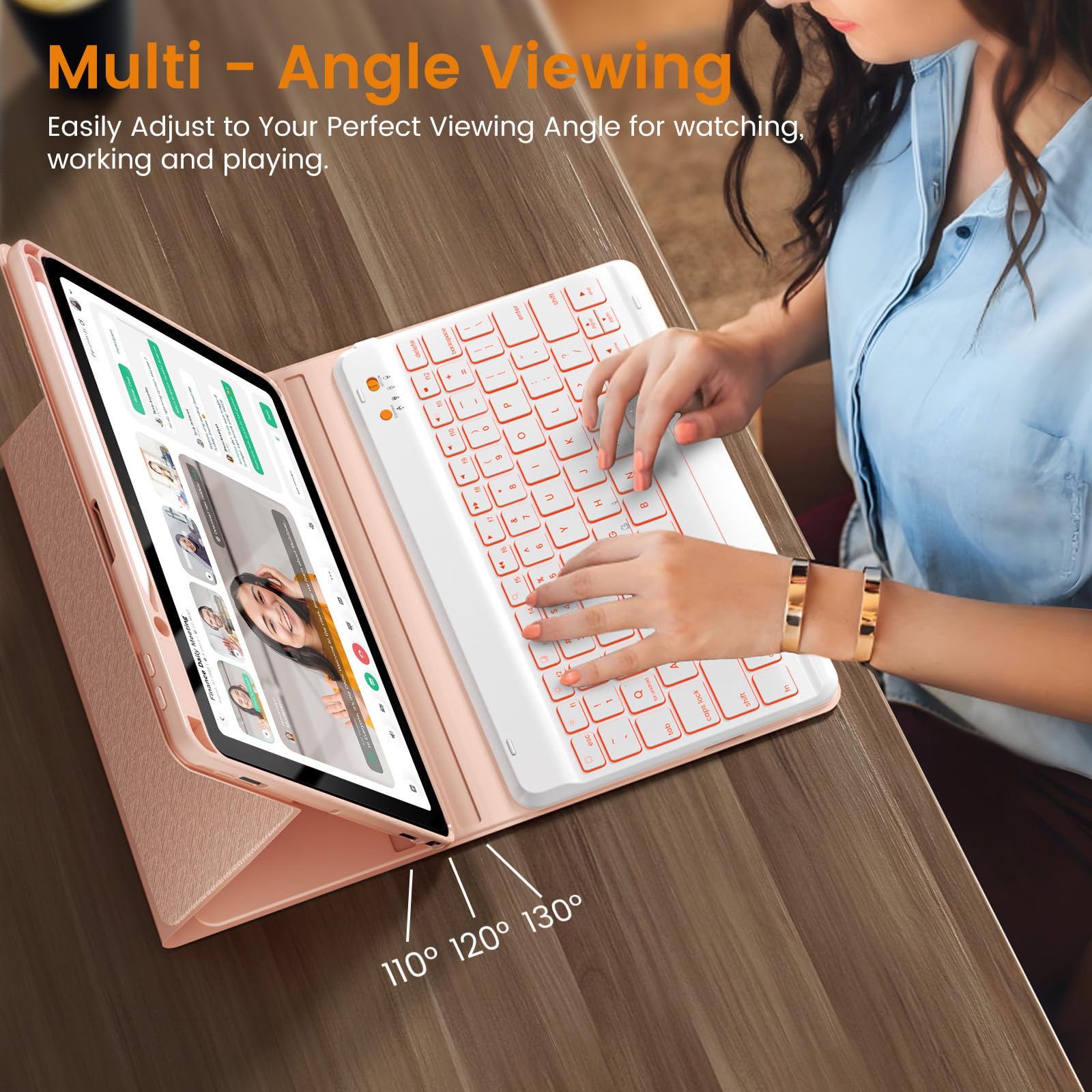 Amazon.co.jp: OYEEICE (オイエアイス) iPad 第6世代ケース キーボード