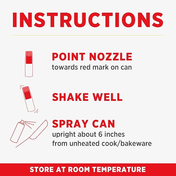 PAM Non Stick Original Cooking Spray, 6 Oz