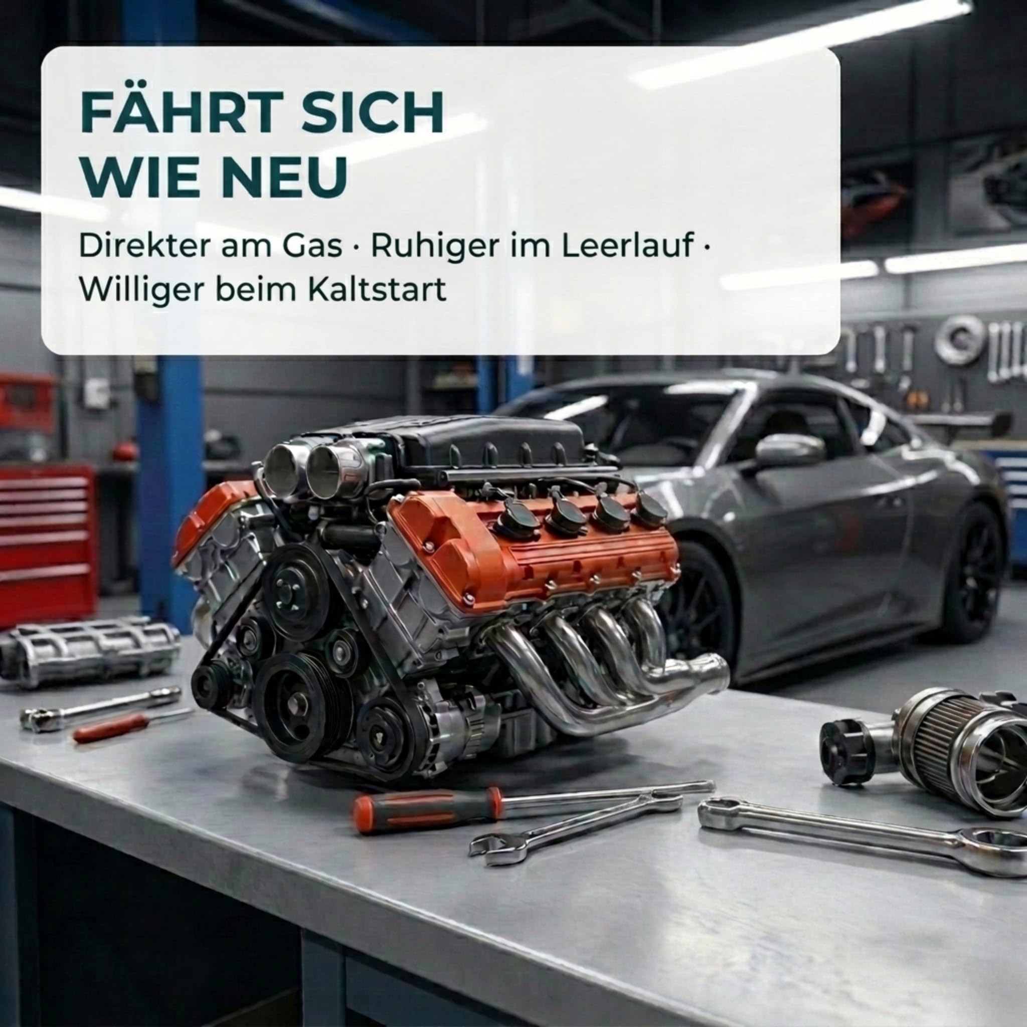 INOX® - Hochwirksamer Oktan Booster 6x250ml | Systemreiniger reduziert den Kraftstoffverbrauch | Benzin Additiv für bessere Verbrennung | Motorsystemreiniger für alle Benzinmotoren