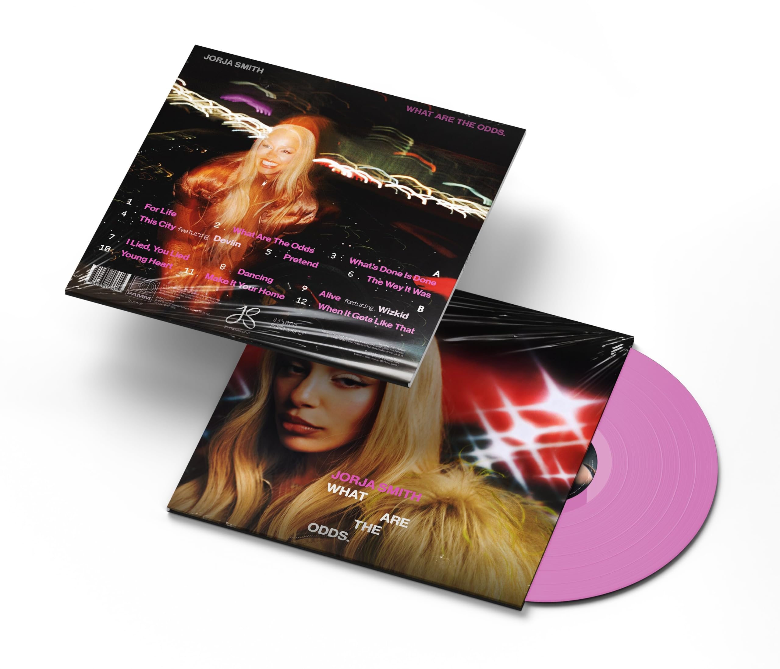 Jorja Smith - What Are The Odds - Pink Vinyl LP | Presale Ships By 21.08.26