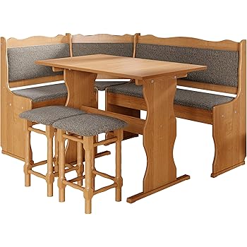 Eckbankgruppe Miki Erlenholz Eckbank Gruppe Besteht Aus Kucheneckbank 2x Hocker Tisch Farbauswahl Esszimmer Sitzbank Erle Peru 10 Amazon De Kuche Haushalt