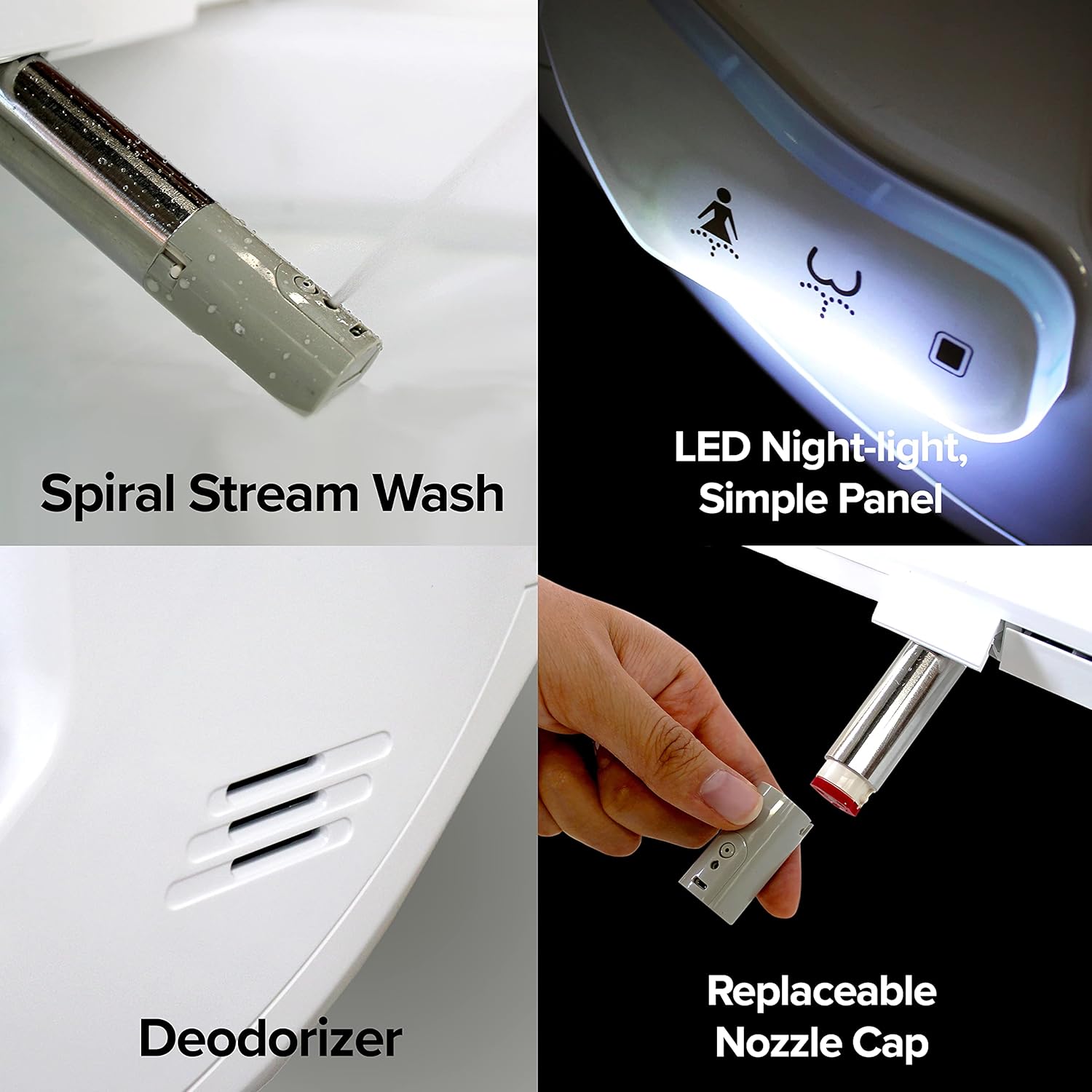 Suреr Sаlе 🛒 SmartBidet SB-3000 Electric Bidet Toilet Seat for Elongated Toilets with Wireless Remote Control with Screen, Unlimited & On Demand Warm Water, Spiral Stream Wash to help relieve constipation 60% оƒƒ Dіѕсоunt SmartBidet SB-3000 Electric Bidet Toilet Seat for Elongated Toilets with Wireless Remote Control with Screen, Unlimited & On Demand Warm Water, Spiral Stream Wash to help relieve constipation