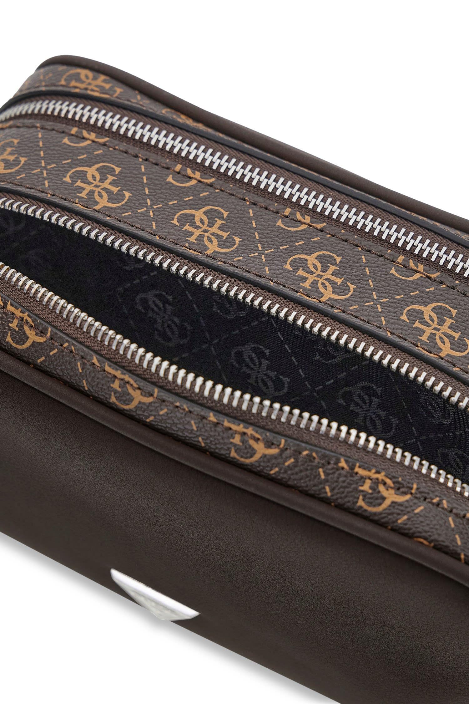 Guess Uomo Accessorio Sydney Small Necessaire Marrone