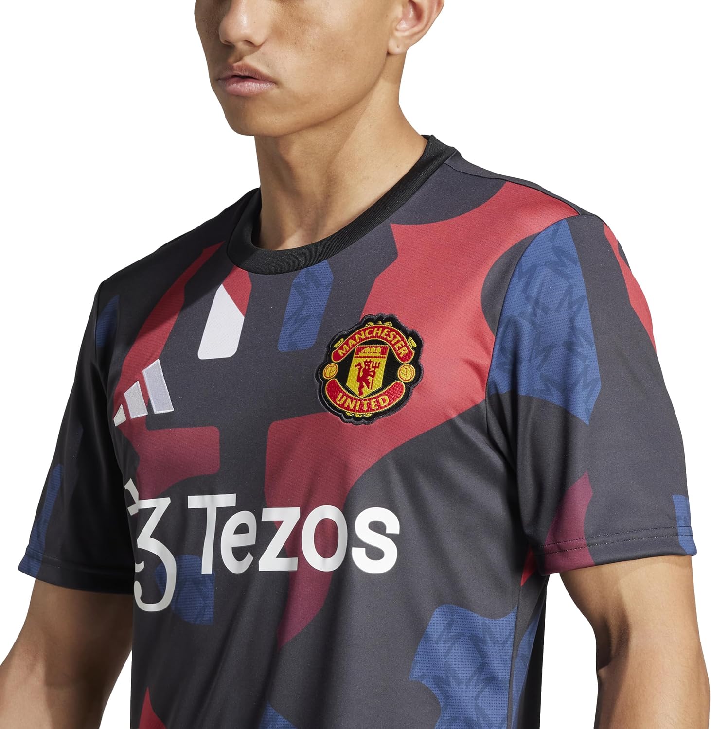 Manchester United Pre-Match Jersey by Adidas - Image 5