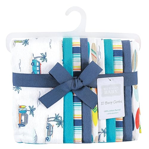 Miniatura 891 de Hudson Baby - Paños unisex de franela de algodón para bebé, avión, talla única