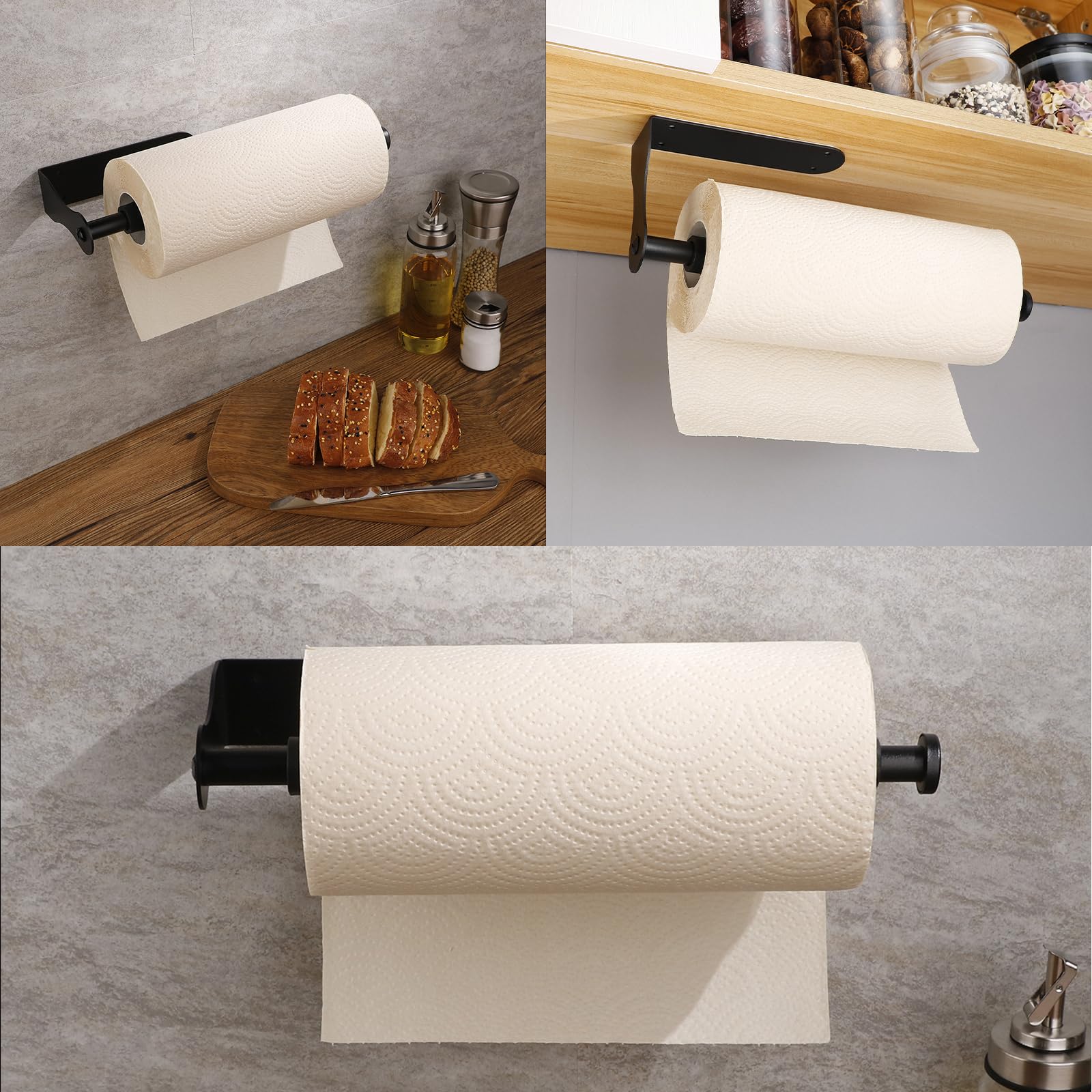 Porte Sopalin Mural Porte-rouleau De Papier Essuie-tout Sans Perçage, Porte-rouleau De Support Sopalin Mural
