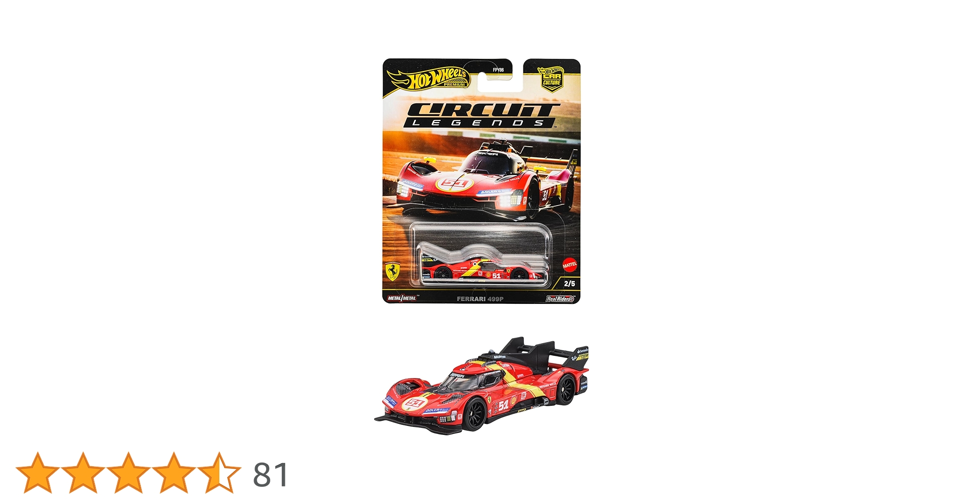 ホットウィール JBK49 サーキット レジェンズ フェラーリ 499P 18台 Amazon | ホットウィール(Hot Wheels) カーカルチャー