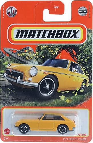 Matchbox 2022-1971 MGB GT Coupé Amarillo 73100