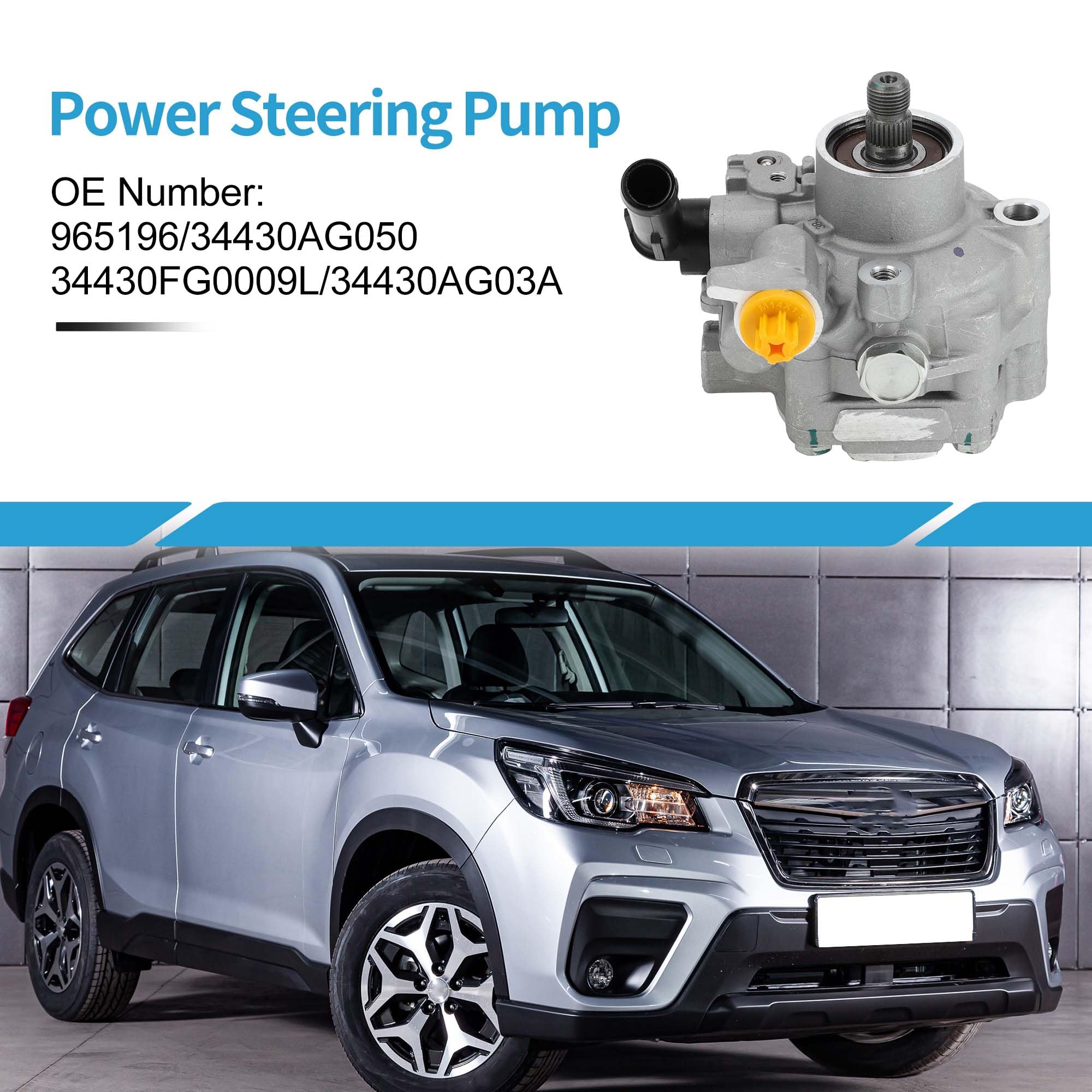 A ABSOPRO Pompa Servosterzo Per Subaru Forester 09-13 H4 2.5L 1 Pz