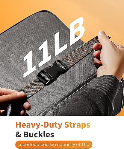 Miniatura 5 de HOTOR - Organizador de auto con tapa y bolsillos de almacenamiento, 100 % a prueba de fugas, resistente al agua, cubo de basura para autos,