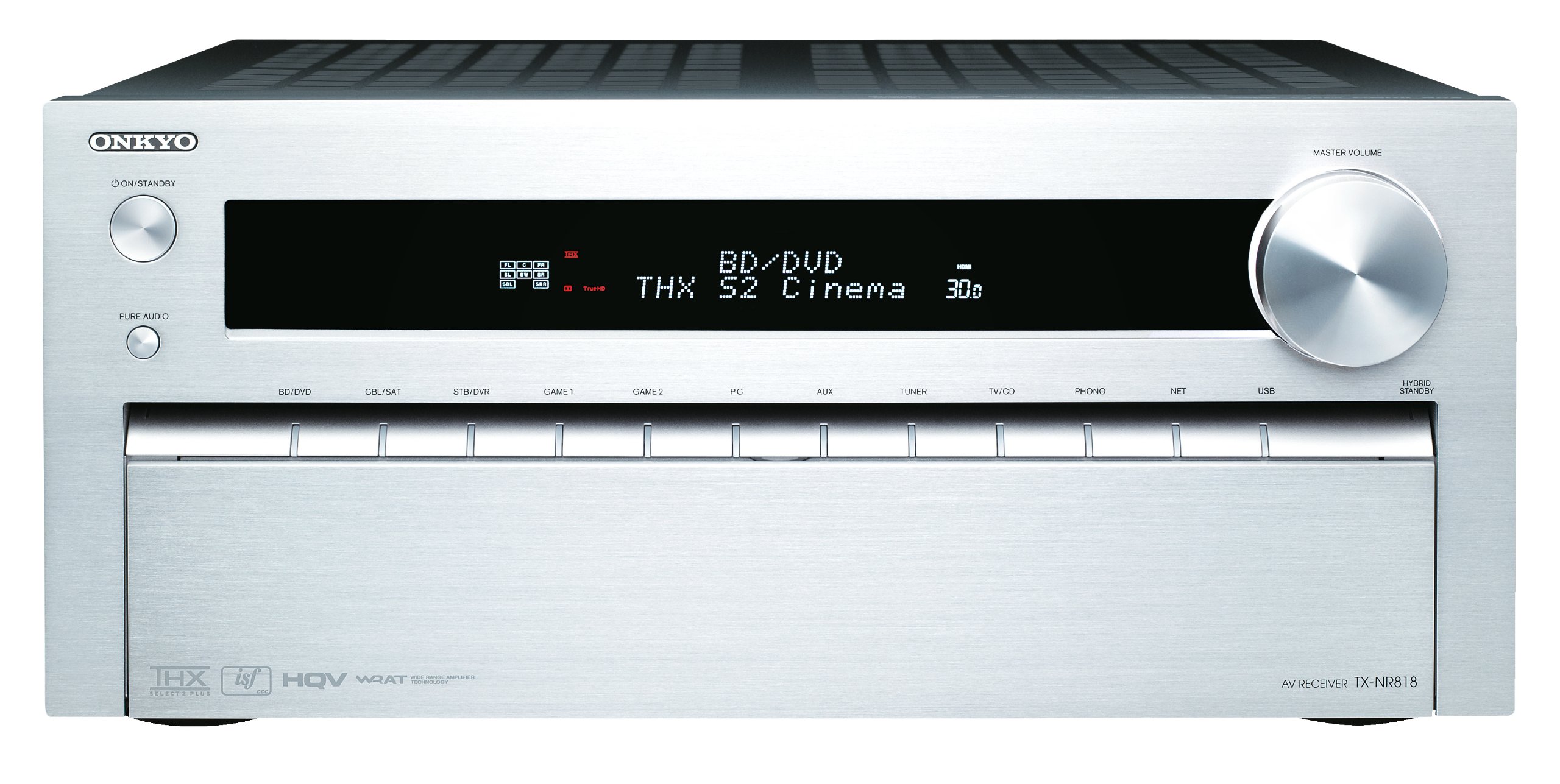 Onkyo TX-NR818 7.2 Channel AV Network Amplifier (7.2 Channels, THX