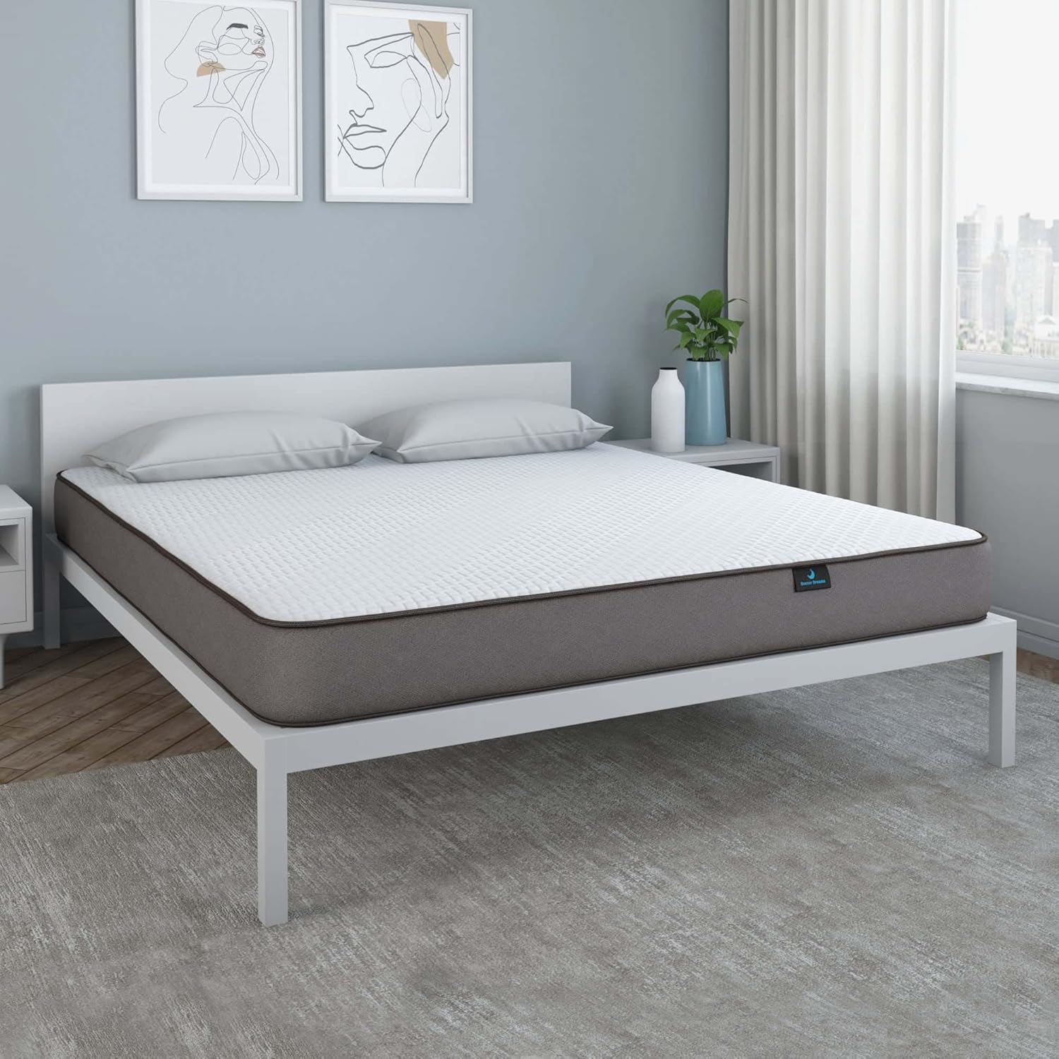 Doctor Dreams by Nilkamal Lite Dual Comfort 5 Inch Mattress, Soft and