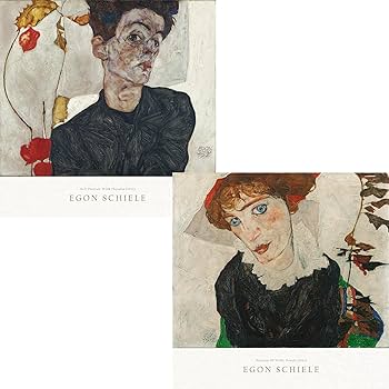 Amazon.co.jp: ROSSO GRAFICO エゴンシーレ ポスター ほおずきの