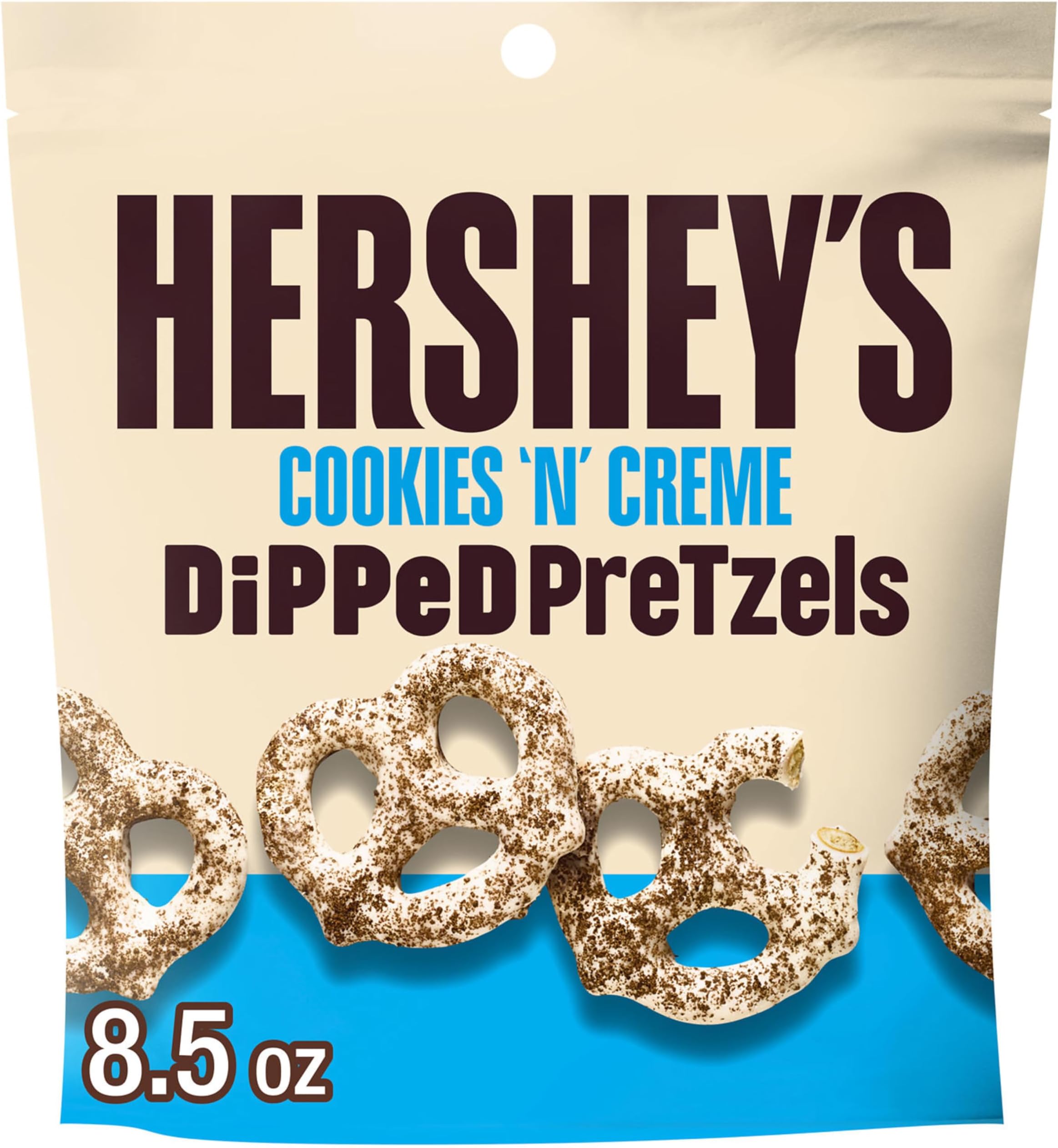 Cookies 'n' Creme Dipped Pretzels Bag, 8.5 oz