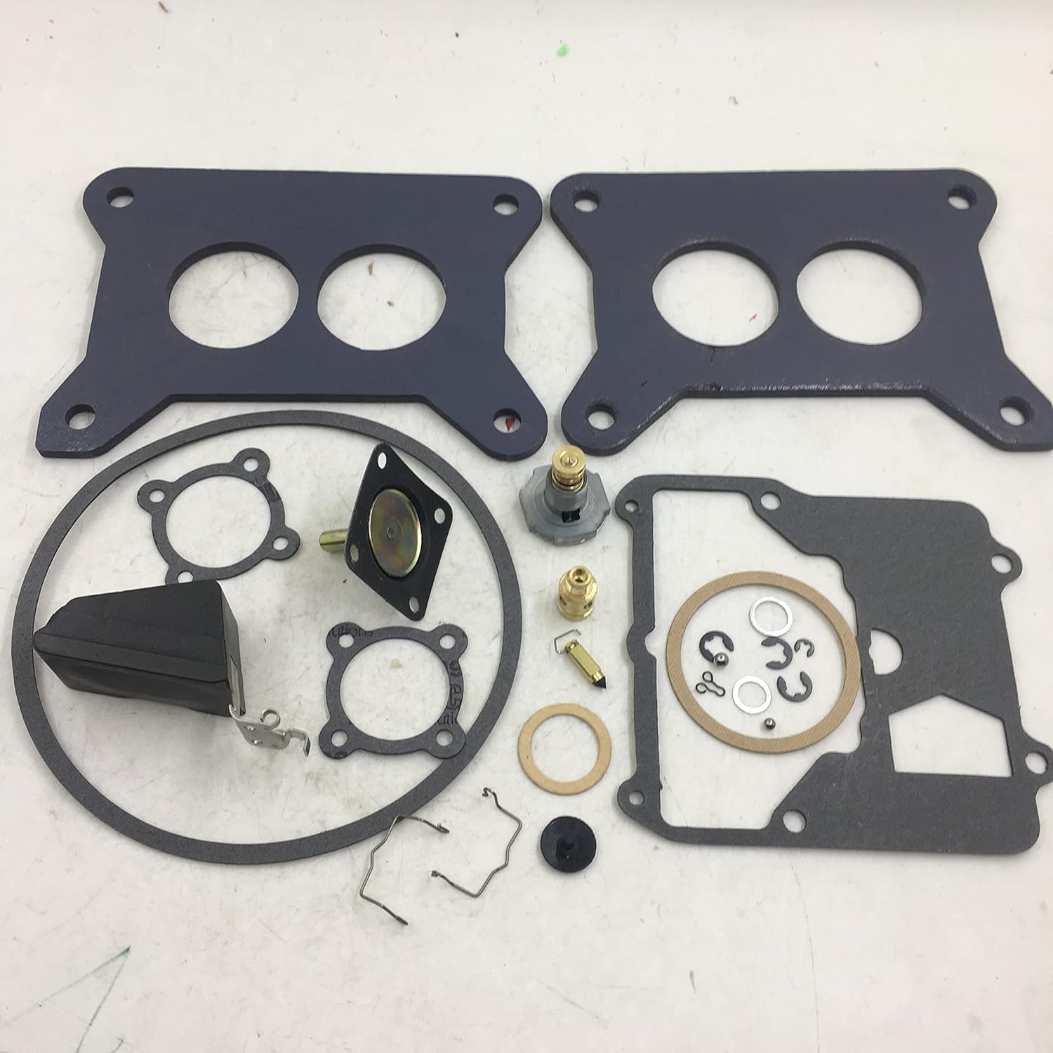 Repair Gasket Kit Compatible With Auto-Lite 2100 2150 Carburetor Compatible With 1958-1975 M Cars Engines With Float Carburetor Repair