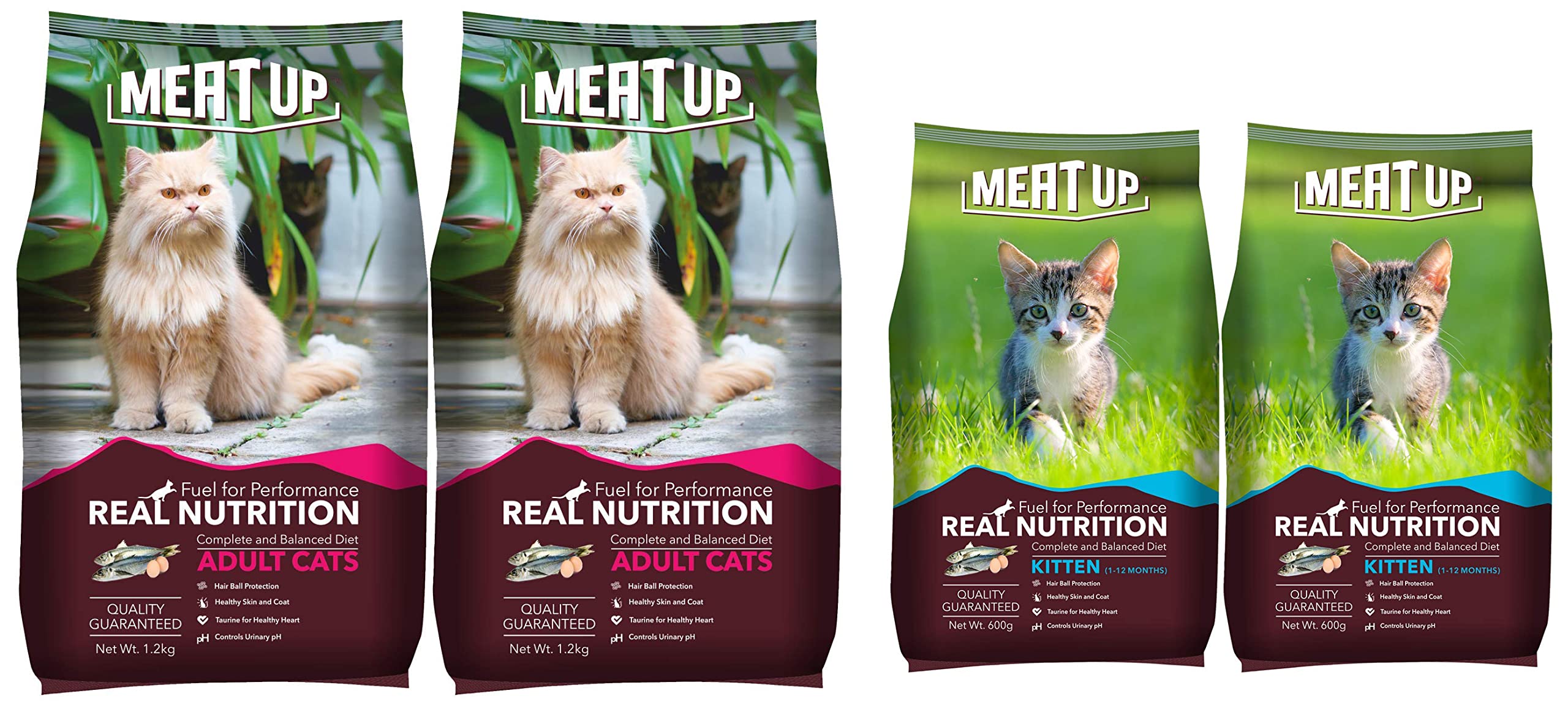 Meat Up Adult Dry Cat Food, Ocean Fish - 1.2kg (Buy 1 Get 1 Free) & Kitten (1-12 Months) Dry Cat Food, Ocean Fish, 600g (Buy 1 Get 1 Free) (B09VH8RLMC) Amazon Price History, Amazon Price Tracker