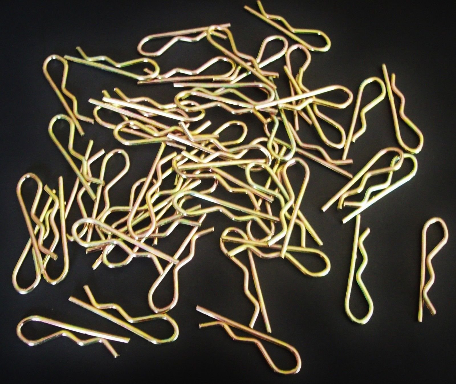 100 Goliath Industrial 3/32" X 2-1/16" R Pin Hair PinS Hitch Clips RP332 Tractor