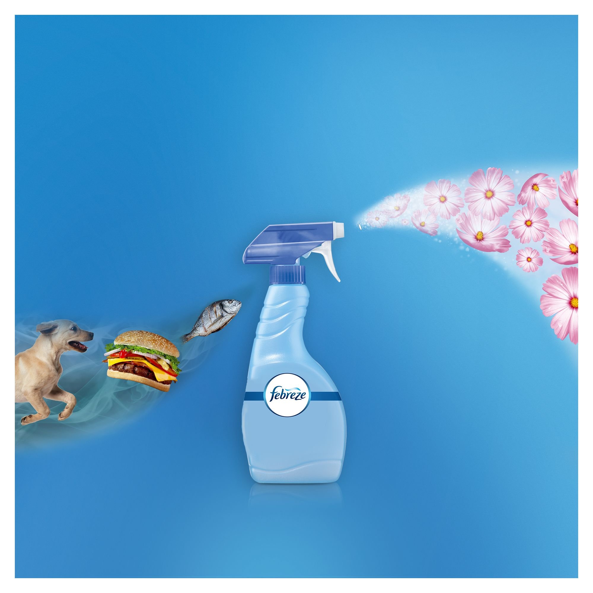 Febreze Lenor Goldene Orchidee Textilerfrischerspray, 4er Pack (4 x 500 ml)
