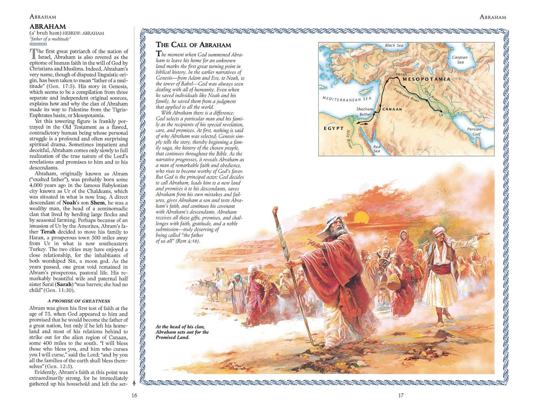 Who's Who in the Bible: An Illustrated Biographical Dictionary