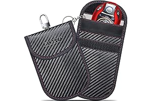 2 Pack Small Faraday Pouch for Key Fob, Perfect for Most Car Window Lock Box