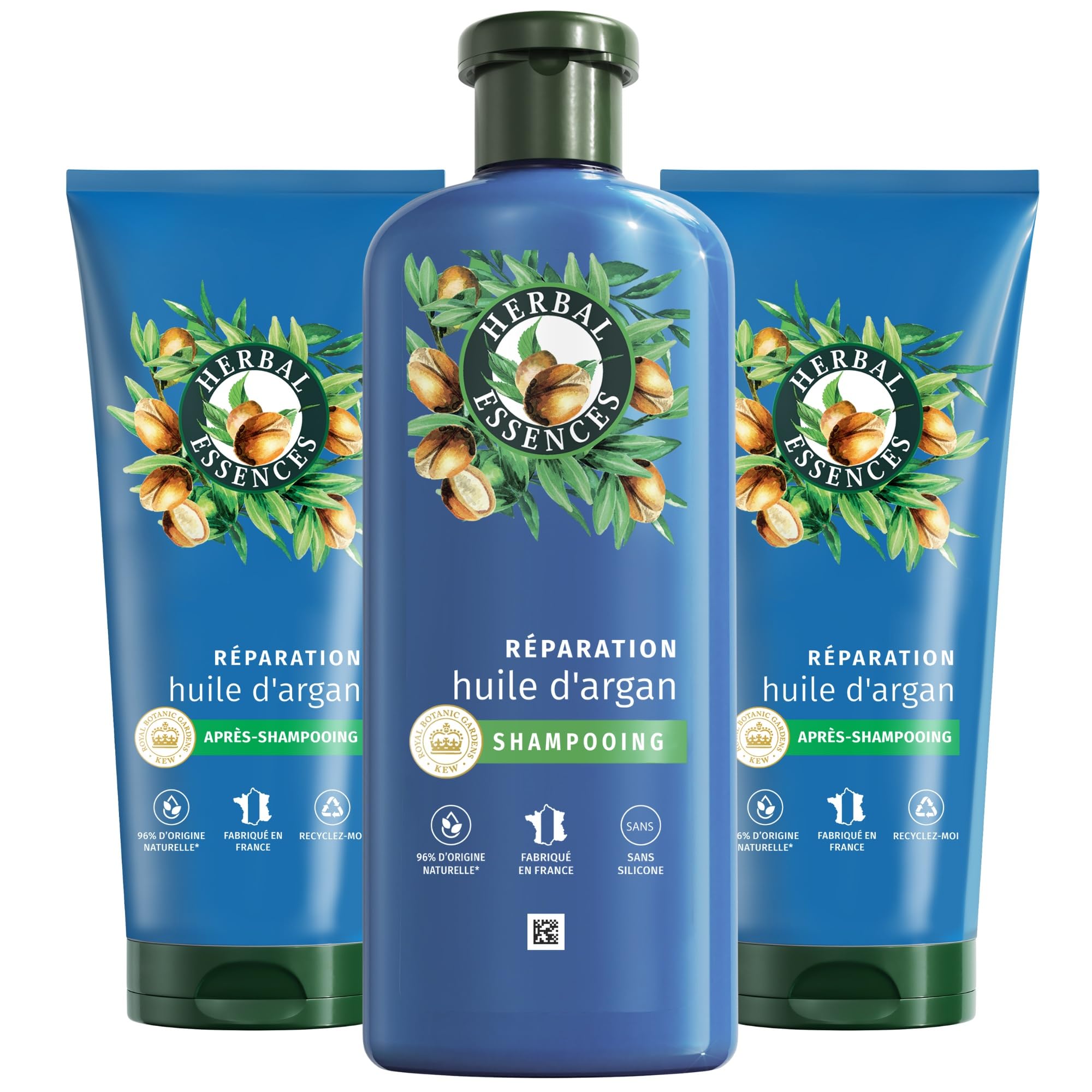 Herbal Essences Set Shampoing 680ml & Après-Shampoing 2x350ml
