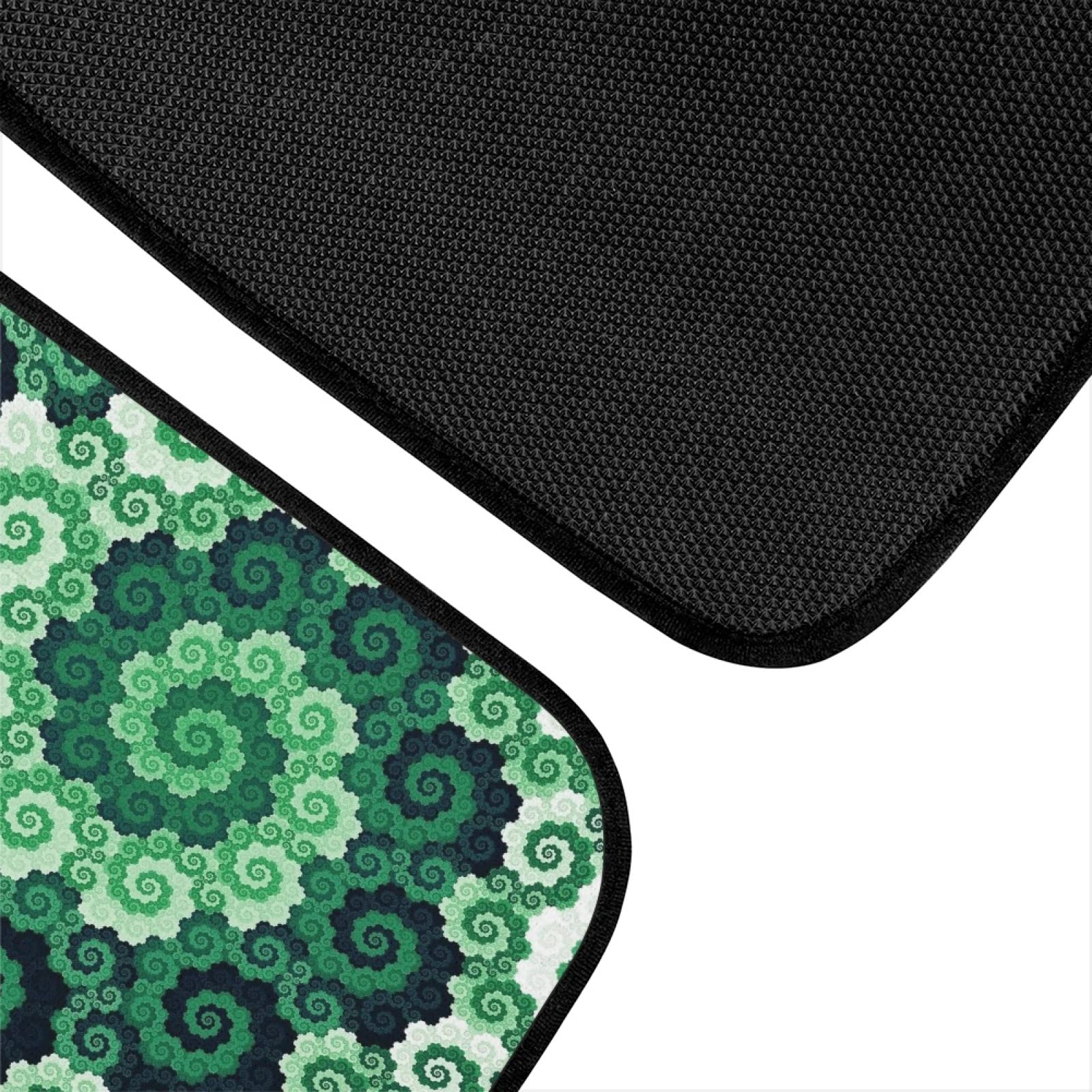 Tappetini universali in gomma resistente, set completo di 4 pezzi, con retro in gomma anteriore e posteriore