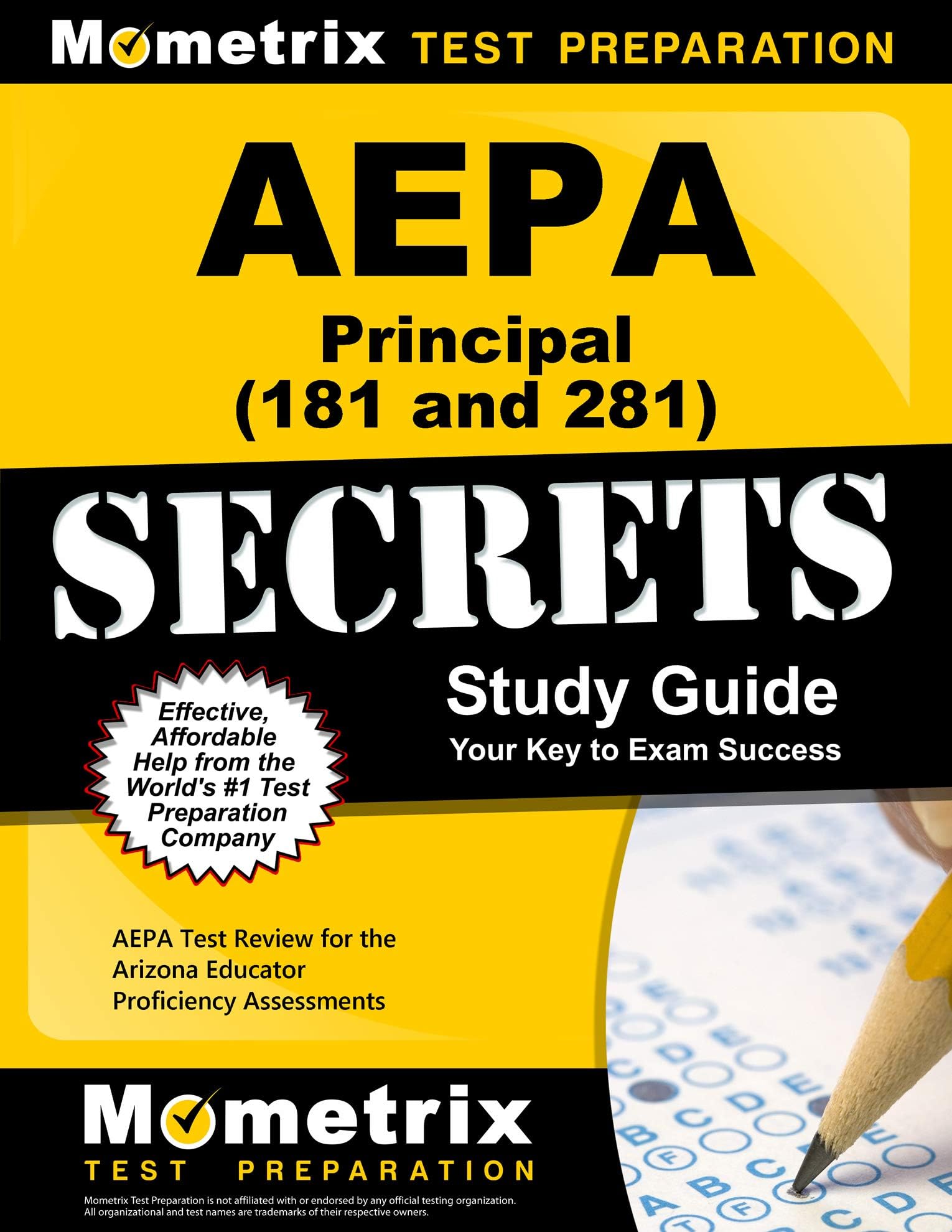 Aepa Principal (181 and 281) Secrets Study Guide: Aepa Test Review for the Arizona Educator Proficiency Assessments