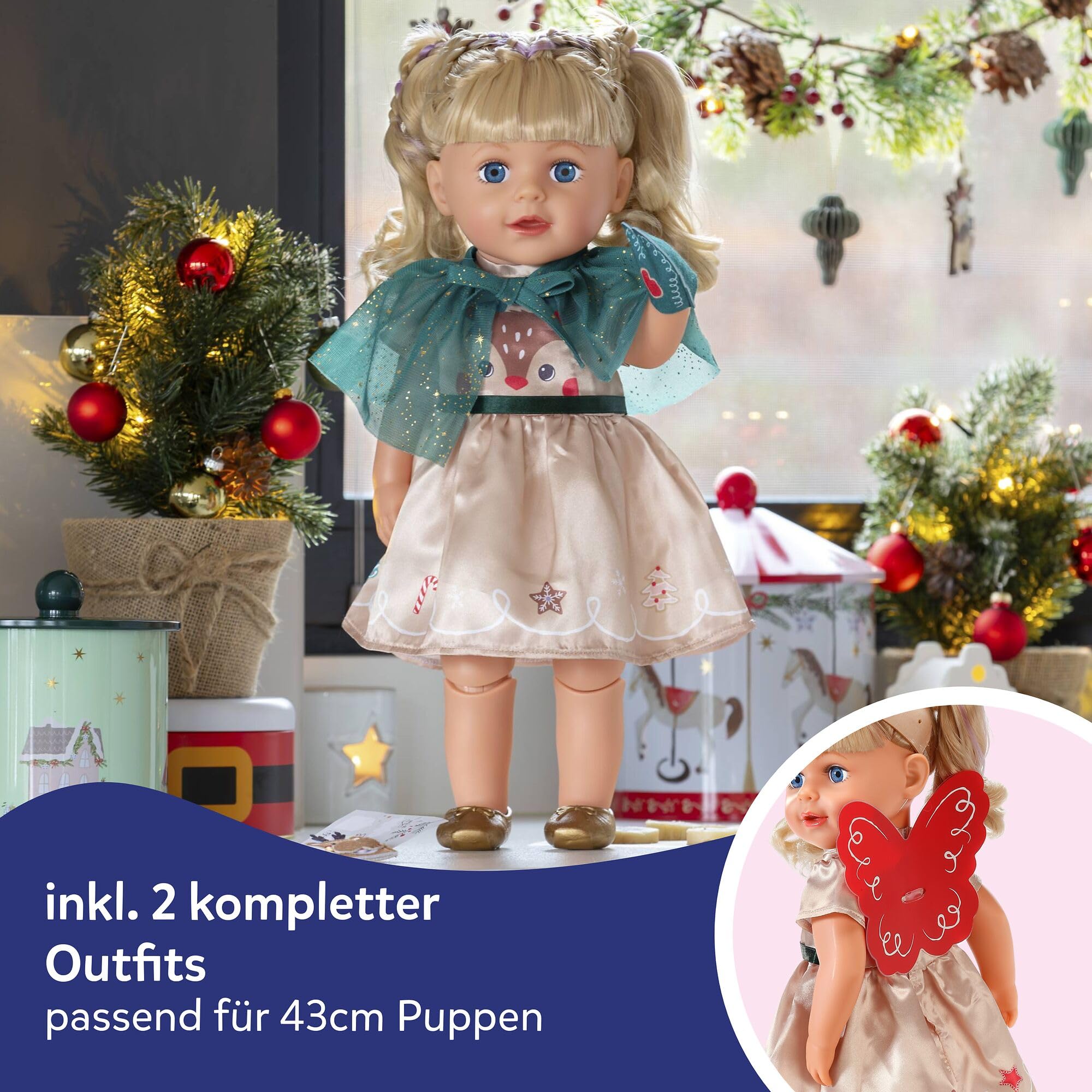 BABY born Adventskalender mit 24 Überraschungen für 43 cm Puppen