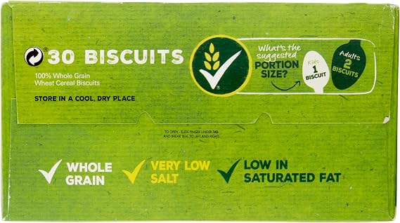 Nestlé Shredded Wheat Cereal 30 Biscuits (Pack of 10)
