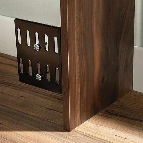 Miniatura 21 de Sauder River Ranch - Cabecera de cama matrimonial Queen, acabado blanco glaciar Blanco (Glacier White),Mango Sindoori,Grand Walnut,Tablón blanco