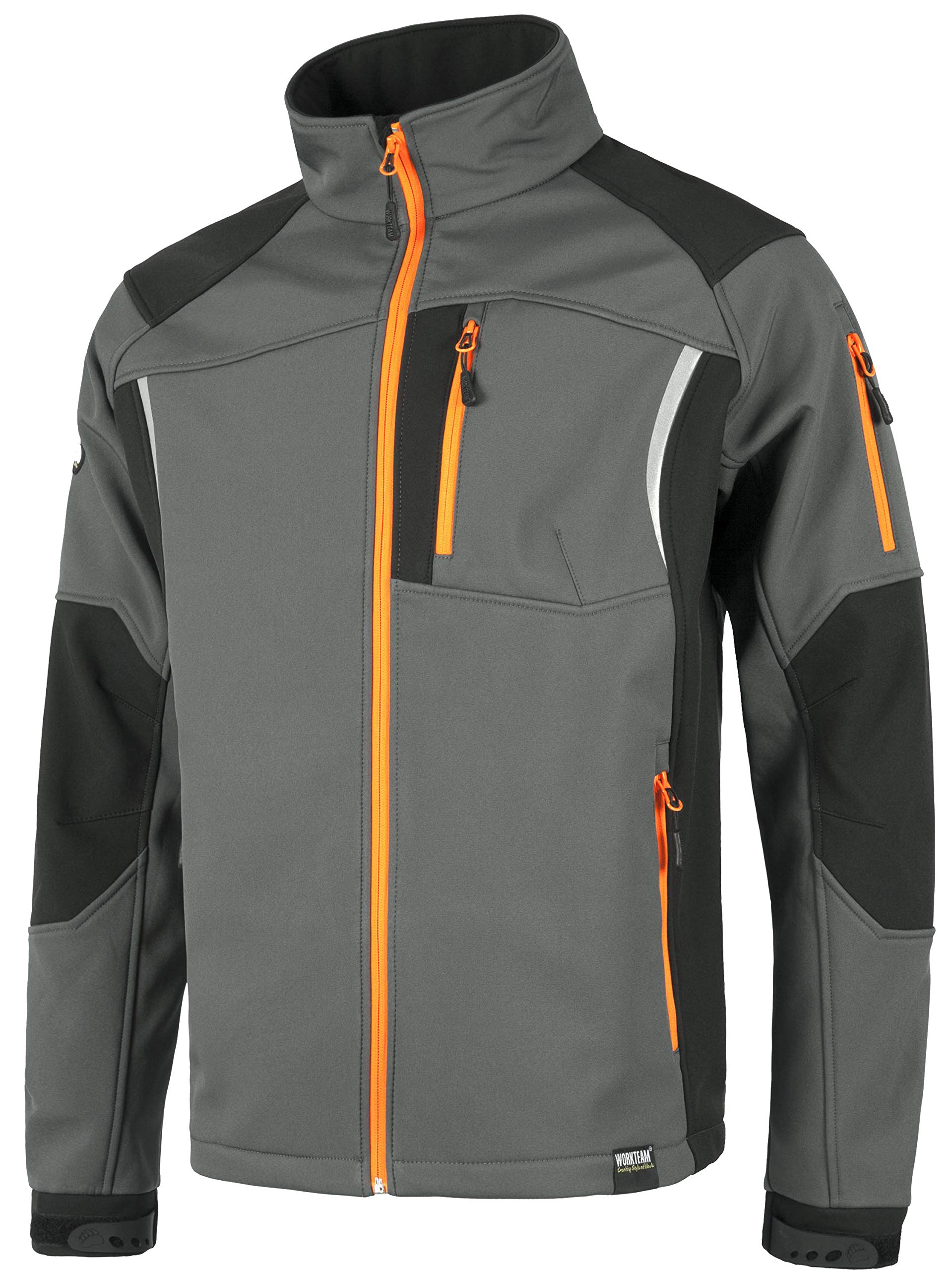 Work Team - Chaqueta Softshell para hombre con membrana interior transpirable y aislante de alta capacidad térmica