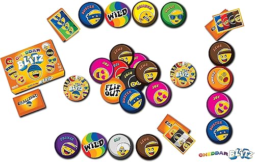 Miniatura 9 de Cheddar Blitz emocionante nuevo juego de cartas para niños, adolescentes y familias, súper divertido para la noche de juegos familiares, cumpleaños,