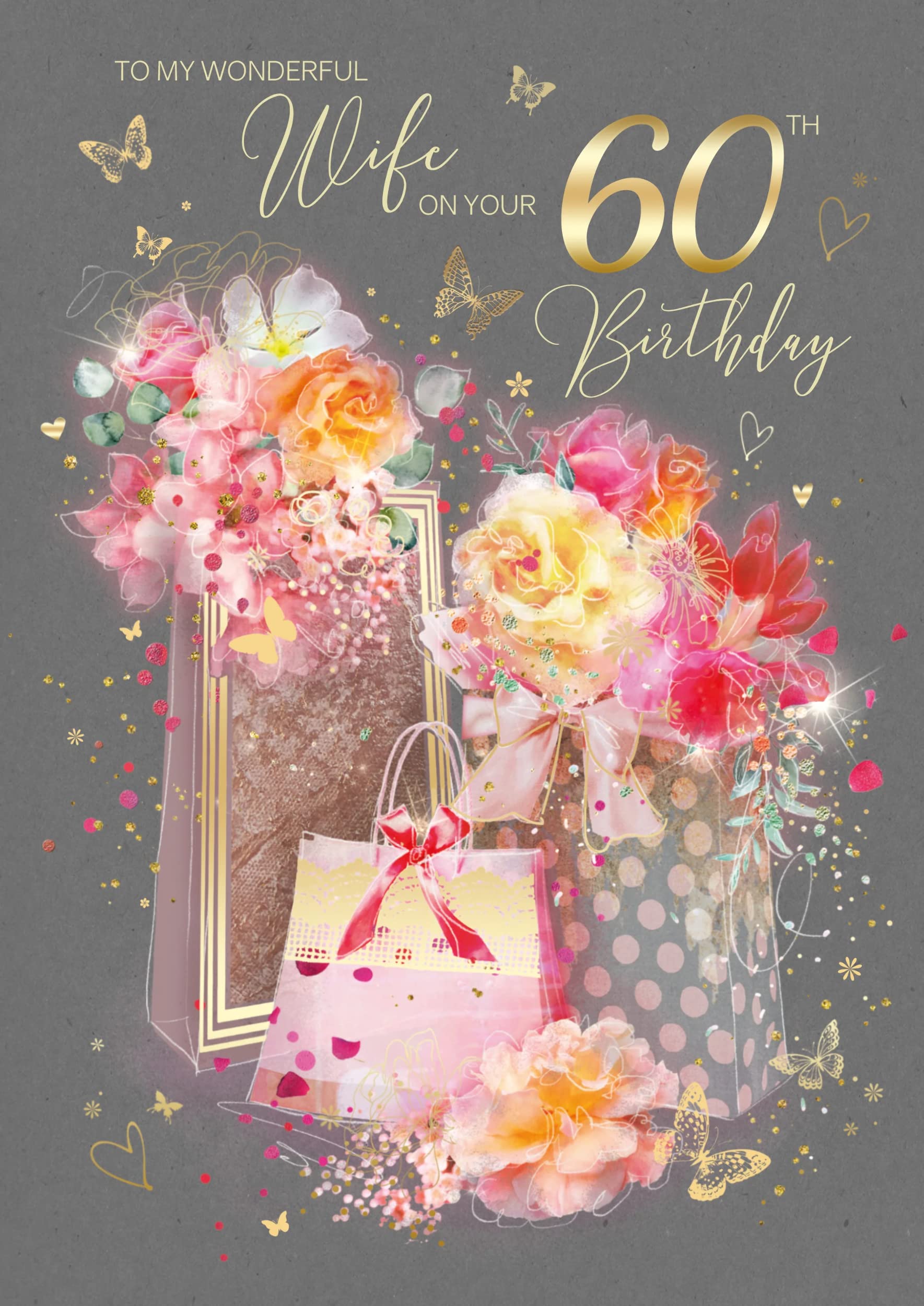 Cherry Orchard Wife 60th Birthday Card from the Grace Range