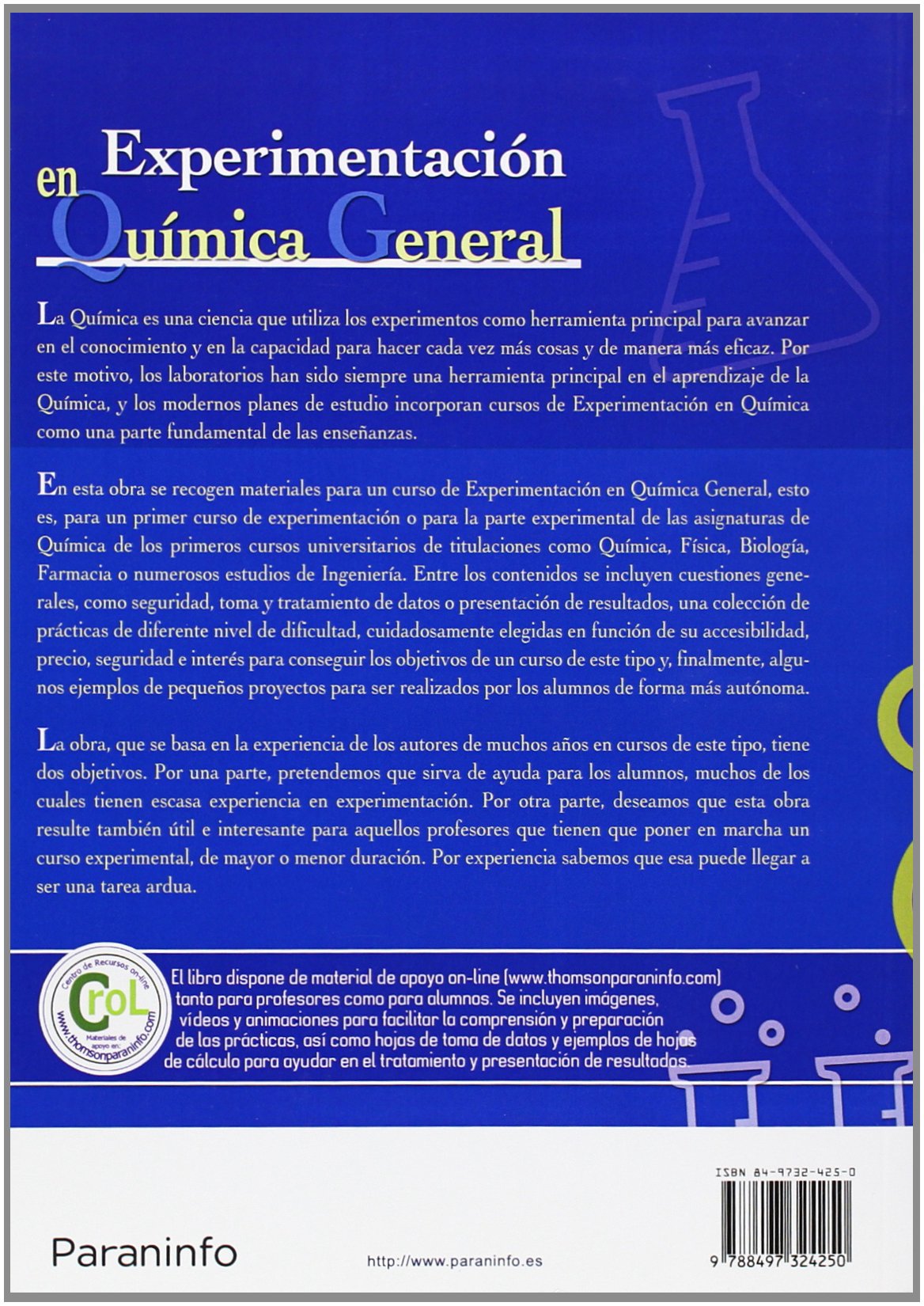 Experimentación en química general