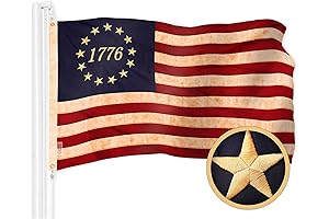 Betsy Ross 1776 Tea-Stained Betsy Ross Flag