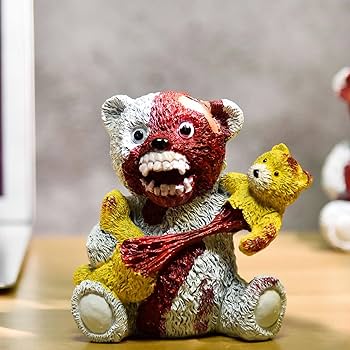 Amazon.co.jp: ハロウィンベアぬいぐるみ、ブラッディベア