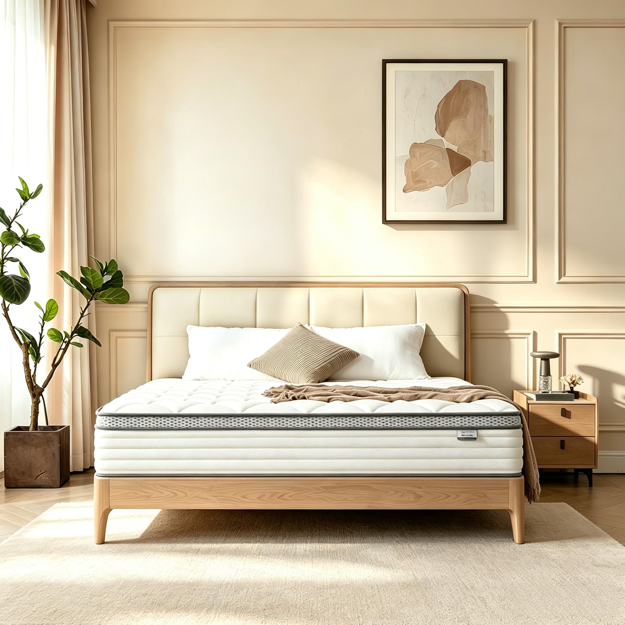 Photo 1 of Coventa 12 Inch Queen Hybrid Mattress