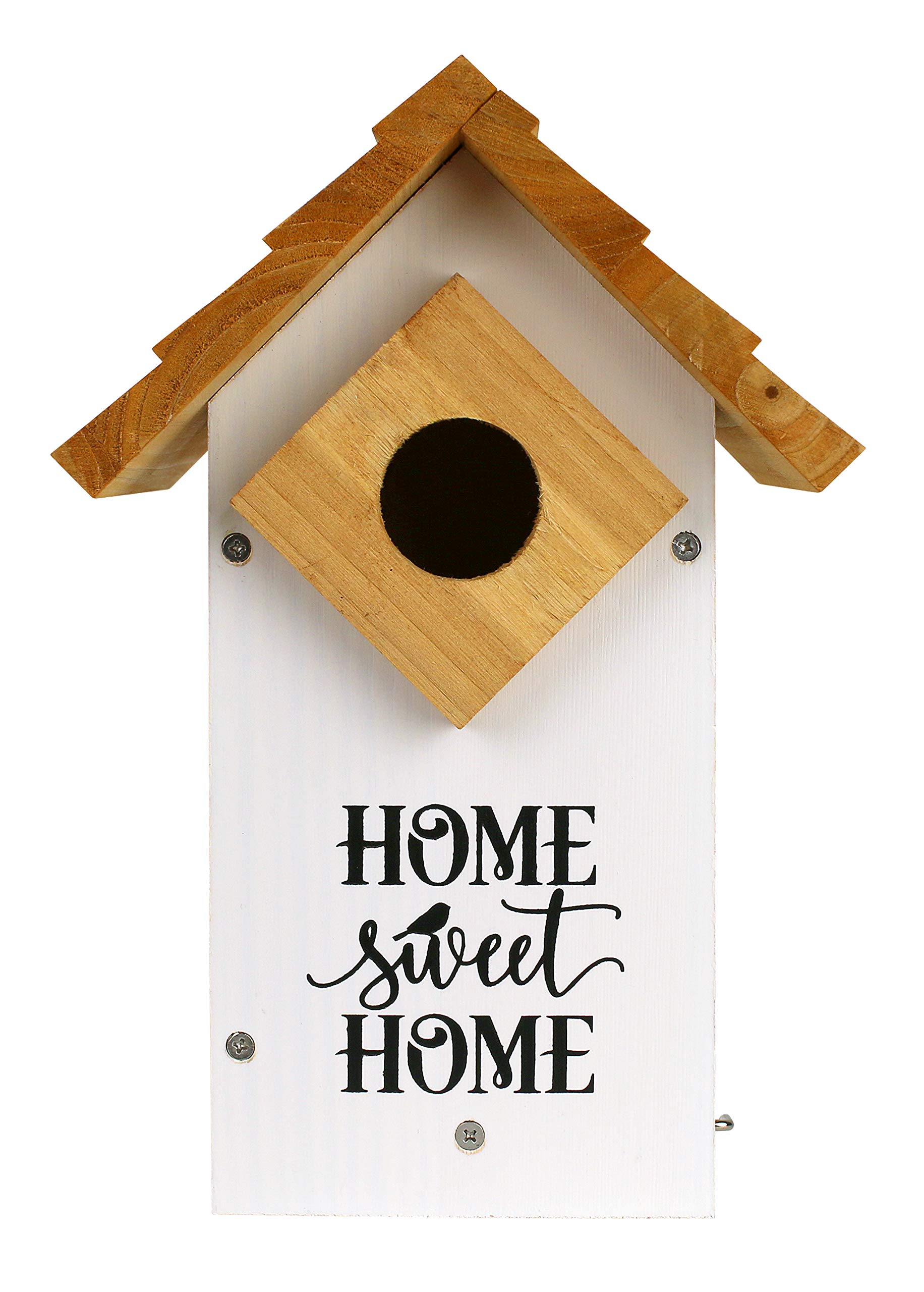 Wild Wings WWLH3-DECO Farmhouse Bluebird House, White