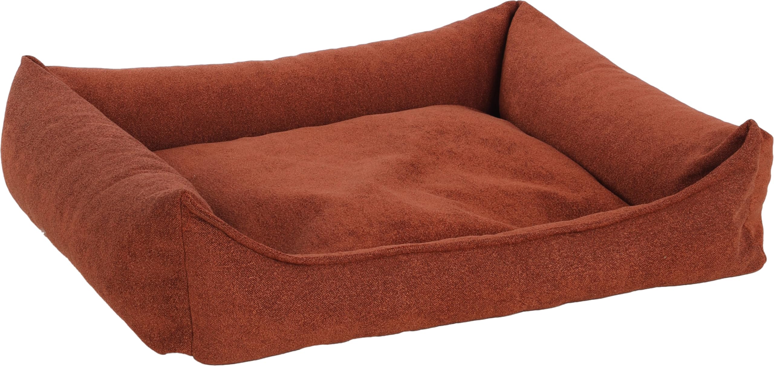 Basket Oana Rectangle Terracotta 100x80x25cm