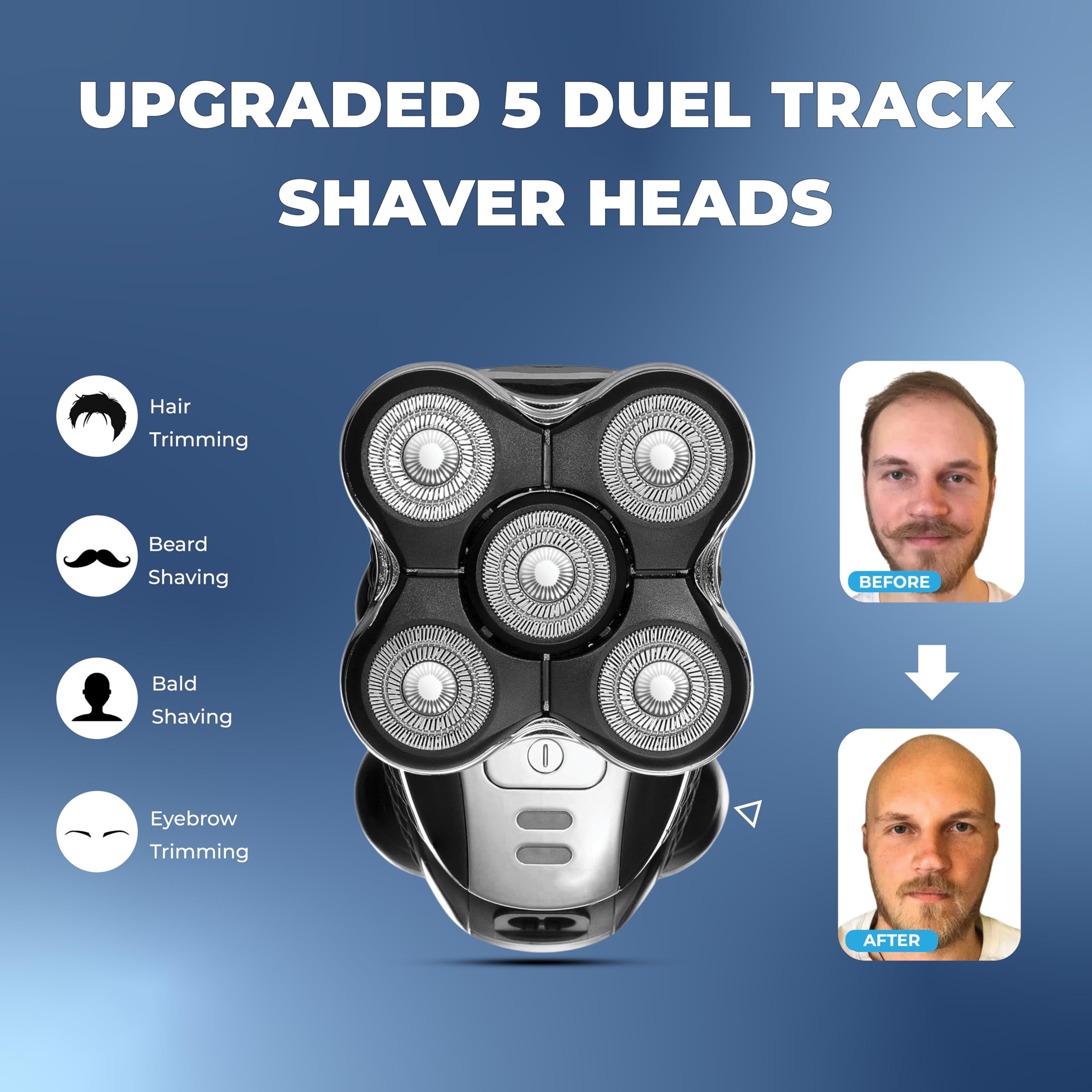Replacment Shaver Head Compatible With Gisaae Balder - View #13
