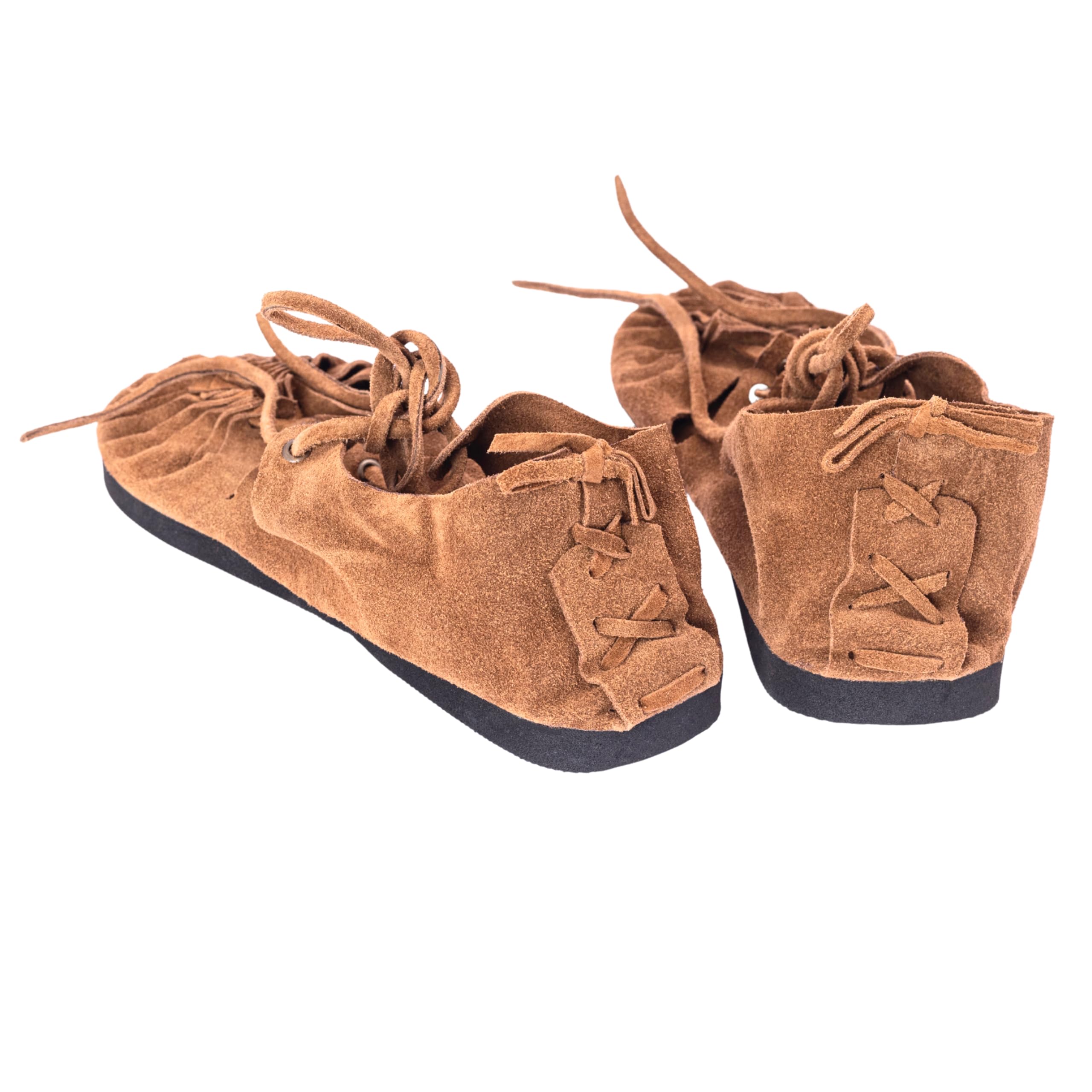 Sandalias romanas con cordones, estilo medieval, de piel, para verano, hippie, playa, unisex, para vacaciones